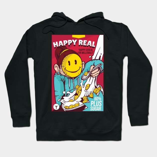 happy cereals for millenials Hoodie by A&P